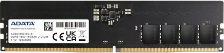 Adata DDR5 16GB 4800MHz CL40 (AD5U480016GSV2)