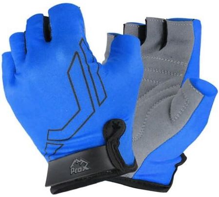 Prox Rękawiczki Rowerowe Krótkie Basic Blue Apz0823