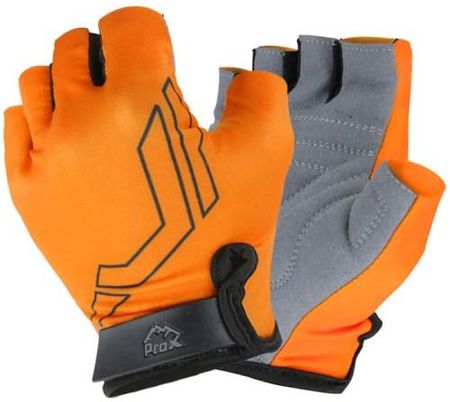 Prox Rękawiczki Rowerowe Krótkie Basic Orange Apz0810