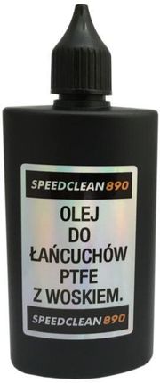 Speedclean890 Olej Do Łańcucha Ptfe Z Woskiem 100Ml Czarny