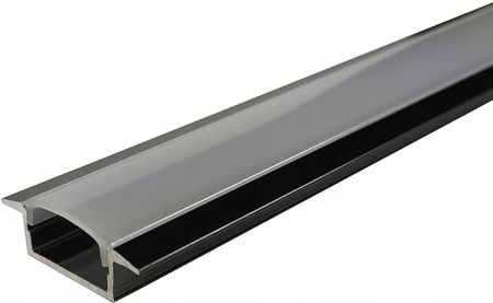 Avanti Profil Aluminiowy Taśm Led Z Kloszem 2M Wpuszczany (Led022Black)