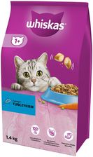 Whiskas Adult Sucha Pełnoporcjowa Dla Dorosłych Kotów Z Tuńczykiem 1,4Kg
