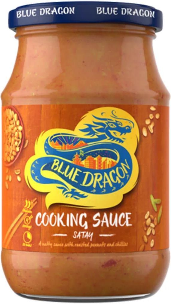 BLUE DRAGON Sos Satay Cooking Sauce Słoik 385g Ceny i opinie Ceneo.pl