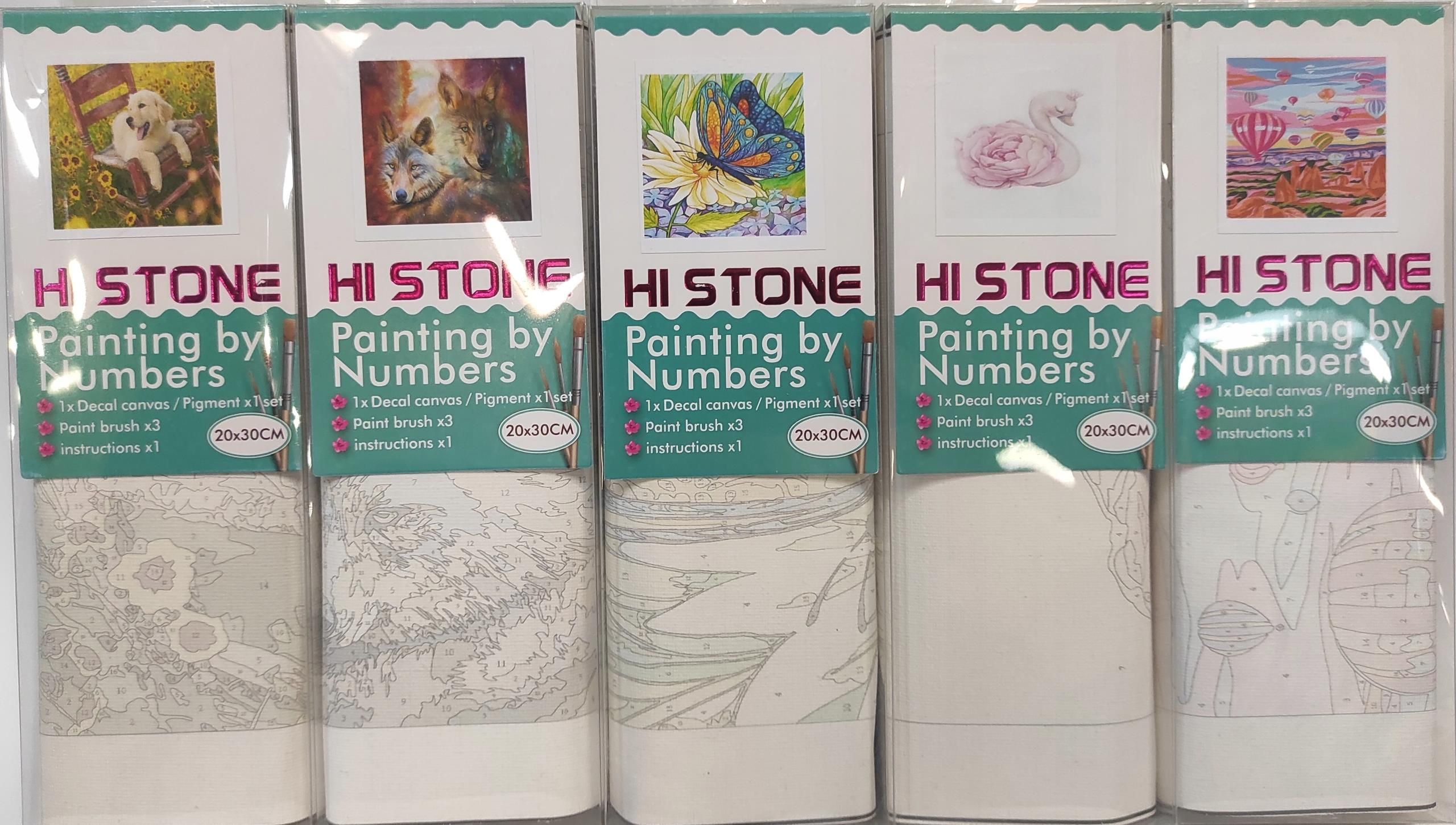 hi stone paint by numbers