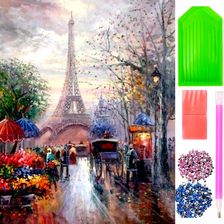 Zdjęcie Haft Diamentowy Paryż Wieża Eiffla Paris Francja 13316602292 - Jastrzębie-Zdrój