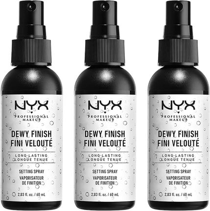 NYX Professional Makeup Makeup Setting Spray Dewy finish 3x60 ml