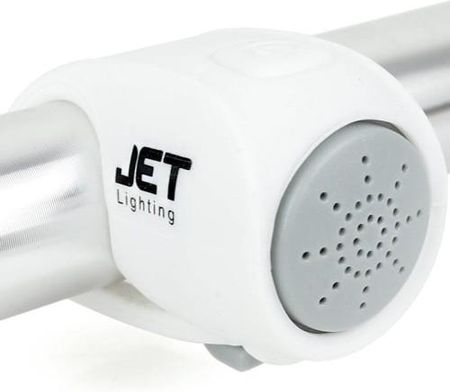 Jet Dzwonek Rowerowy Elektroniczny Biały Silikonowy L352