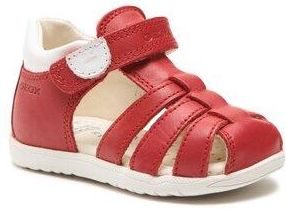 Geox Jungen Sandalen B Macchia Boy - Atmungsaktive Sandalen Mit Klettverschluss