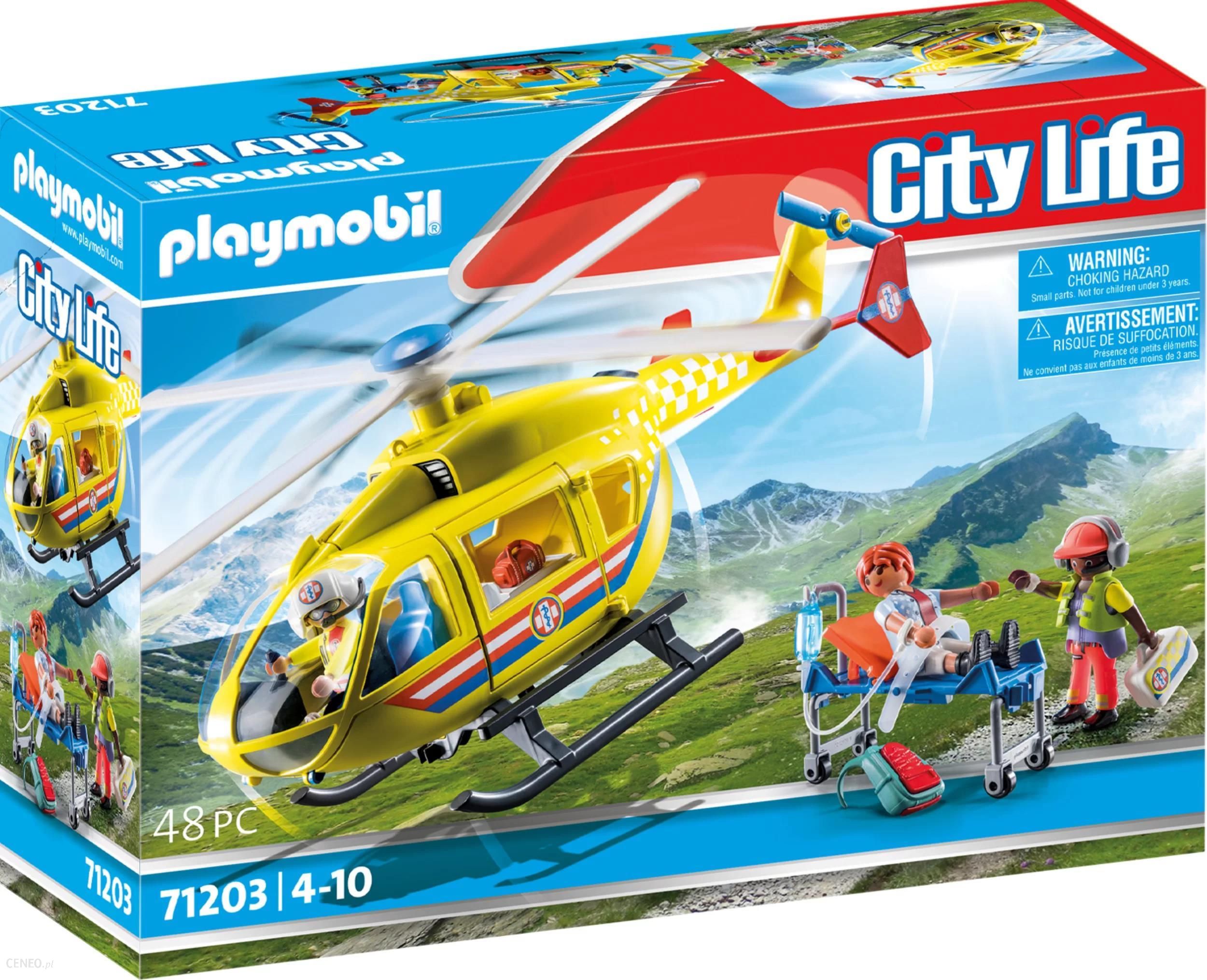 Playmobil® - Hélicoptère de secours - 71203 - Playmobil® City