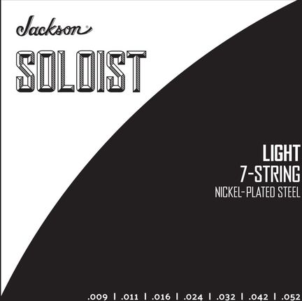 Jackson Soloist Strings 7-String Light 9-52
