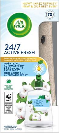 Air Wick Active Fresh Kwiat Bawełny/ Fresh Cotton 228ml