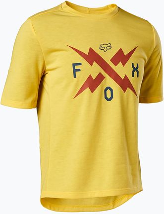 Fox Racing Koszulka Rowerowa Dziecięca Ranger Dr Żółta 29290471