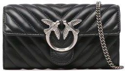 Torebka Pinko - Love One Wallet C PE 23 PLTT 100062 A0GK Black Z99O