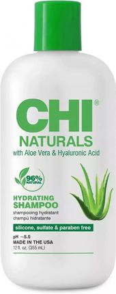 Farouk Chi Naturals Hydrating Shampoo Szampon Nawilżający Z Aloesem I Kwasem Hialuronowym 355 ml