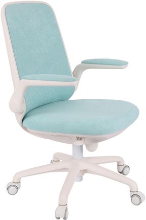 Krzesło biurowe obrotowe Easy White Miętowe