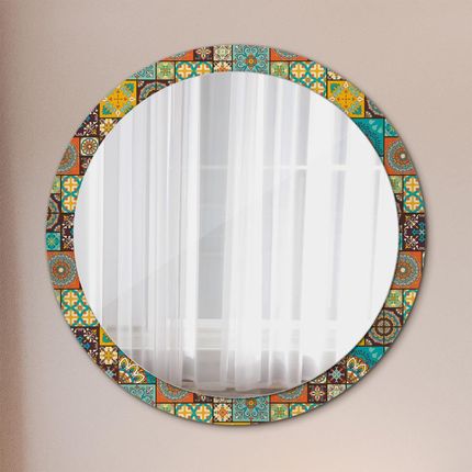Tulup Lustro dekoracyjne okrągłe Wzór arabski 100cm (LSDOP00099)