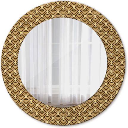 Tulup Lustro dekoracyjne okrągłe Deco vintage 50cm (LSDOP00025)