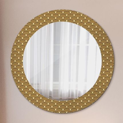 Tulup Lustro dekoracyjne okrągłe Deco vintage 60cm (LSDOP00025)