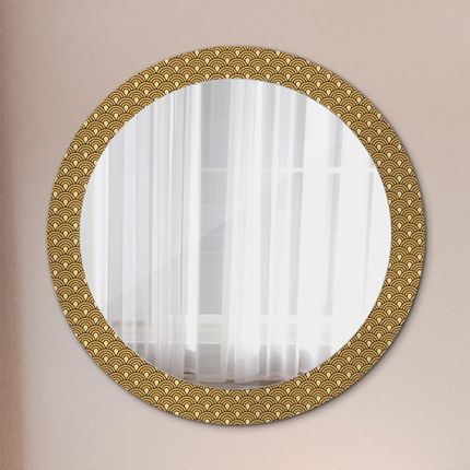 Tulup Lustro dekoracyjne okrągłe Deco vintage 80cm (LSDOP00025)