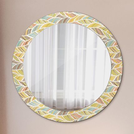 Tulup Lustro dekoracyjne okrągłe Abstrakcyjny 70cm (LSDOP00041)