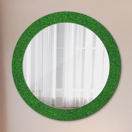 Tulup Lustro dekoracyjne okrągłe Zielona trawa 70cm (LSDOP00072)