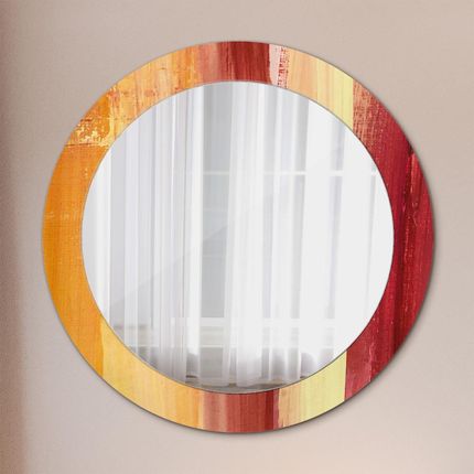 Tulup Lustro dekoracyjne okrągłe Abstrakcyjny obraz 70cm (LSDOP00157)
