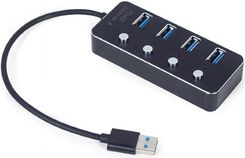 Zdjęcie Gembird Hub Z Przełącznikami Usb 3.1 - 4 X (UHBU3P4P01) - Węgorzewo