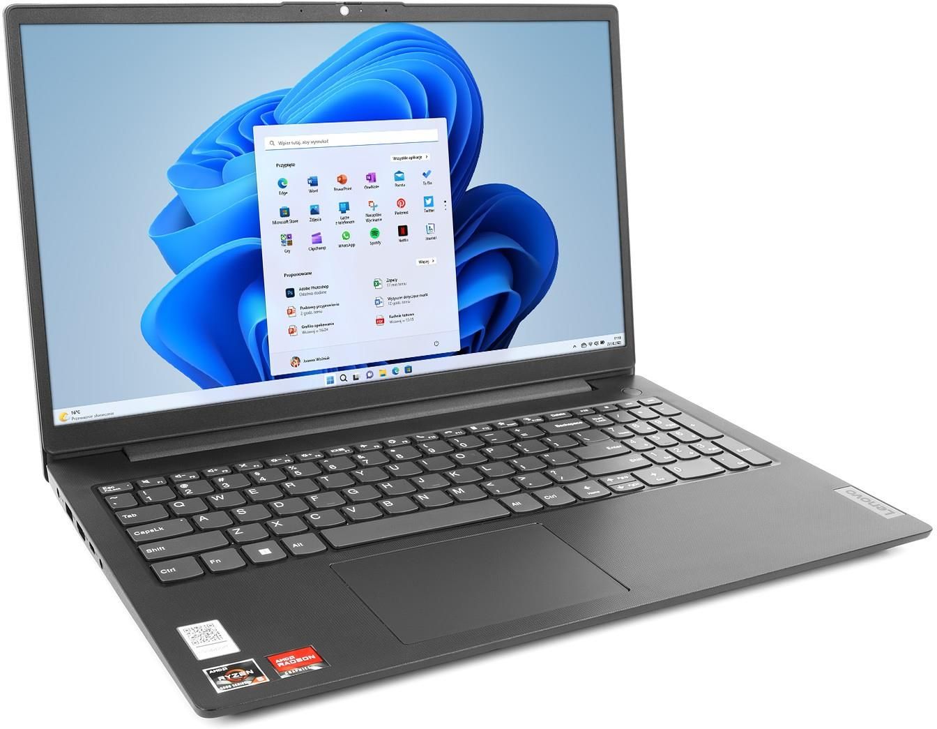 Laptop Lenovo V15 G2 15,6/Ryzen5/16GB/512GB/Win11 (82KD00G0PB5M216)  Opinie i ceny na