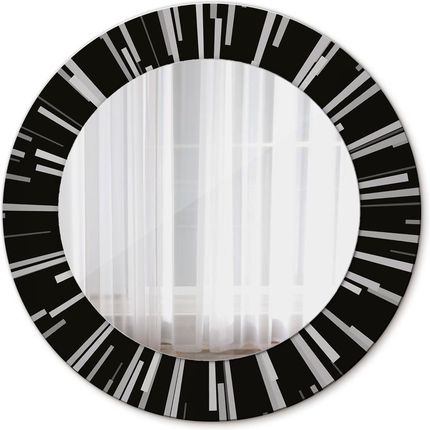 Tulup Lustro dekoracyjne okrągłe Promienista kompozycja 50cm (LSDOP00119)