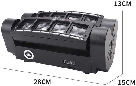 LIGHT4ME SPIDER STROBO LASER - efekt LED, multiefekt disco - zdjęcie 3