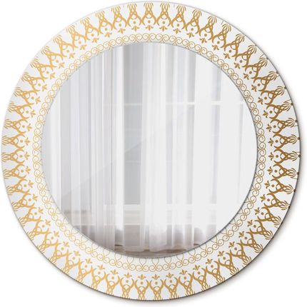 Tulup Lustro dekoracyjne okrągłe Indiańska mandala 50cm (LSDOP00182)