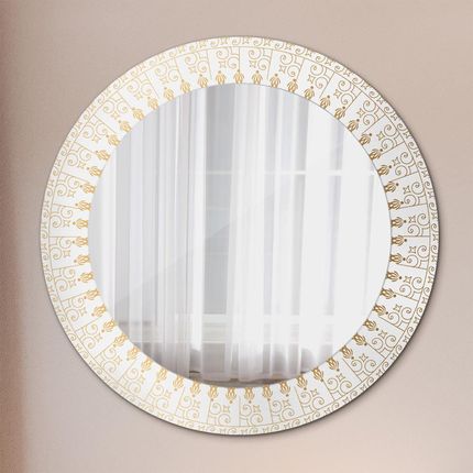 Tulup Lustro dekoracyjne okrągłe Indiańska mandala 60cm (LSDOP00182)