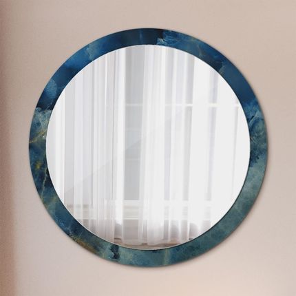 Tulup Lustro dekoracyjne okrągłe Marmur onyx 100cm (LSDOP00286)