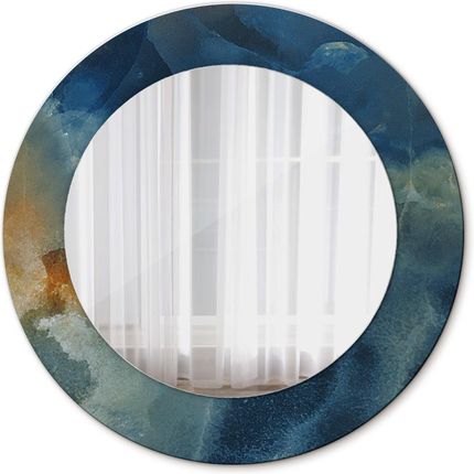 Tulup Lustro dekoracyjne okrągłe Marmur onyx 50cm (LSDOP00286)