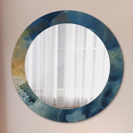 Tulup Lustro dekoracyjne okrągłe Marmur onyx 60cm (LSDOP00286)