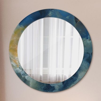 Tulup Lustro dekoracyjne okrągłe Marmur onyx 70cm (LSDOP00286)