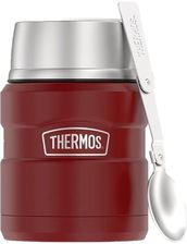 Zdjęcie Thermos Termos Obiadowy Z Łyżką Rustic Red 17302A 470 ml - Kolno