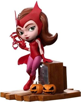 Iron Studios MiniCo Figurines: Wandavision - Wanda (Halloween Version)