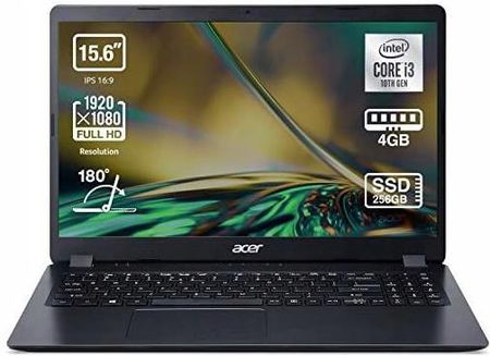 Laptop Acer Aspire 3 A315-56-332J 15,6″/i3/4GB/256GB/NoOS
