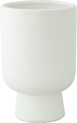 Donica Mina Biały Mat Ceramiczna Śr. 12cm