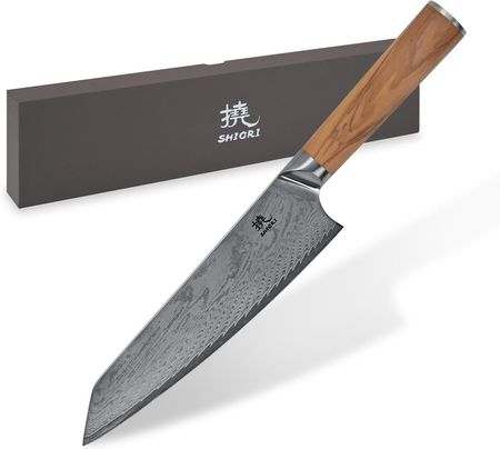 Klasyczny nóż szefa kuchni Shiori Oribu Sifu wielowarstwowa stal damasceńska