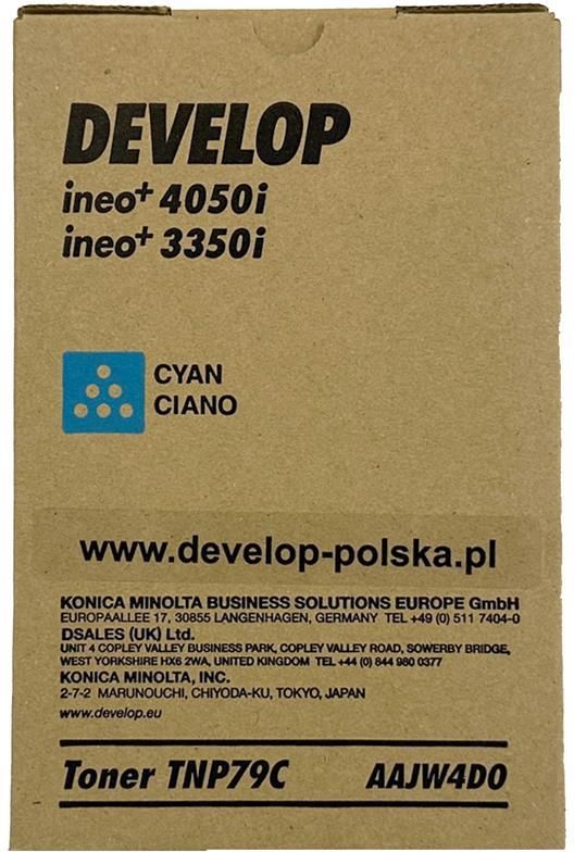 Develop Toner TNP79C ineo +3350i / +4050i (AAJW4D0) - Opinie i ceny na ...
