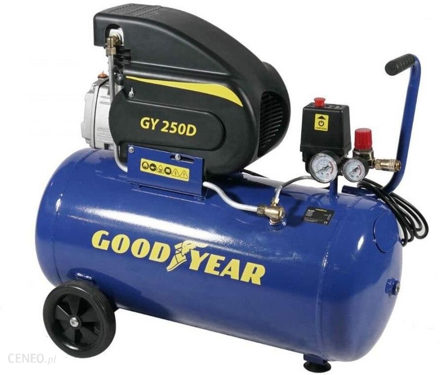 Goodyear Kompresor Powietrza Gy250D 1500 W 50L S7909255 - Opinie i ceny na