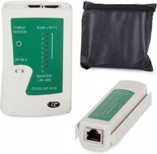 TESTER DO KABLI SIECIOWYCH SIECIOWY RJ45 RJ11 ETUI