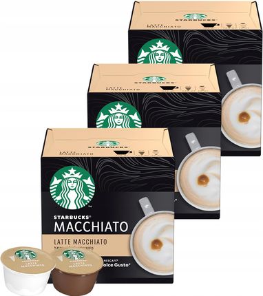 Starbucks Kawa Dolce Gusto Latte Macchiato 36szt.