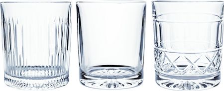 Crystal Julia Szklanki Kryształowe Do Whisky 3Szt. Niebieskie Veranda (16502)