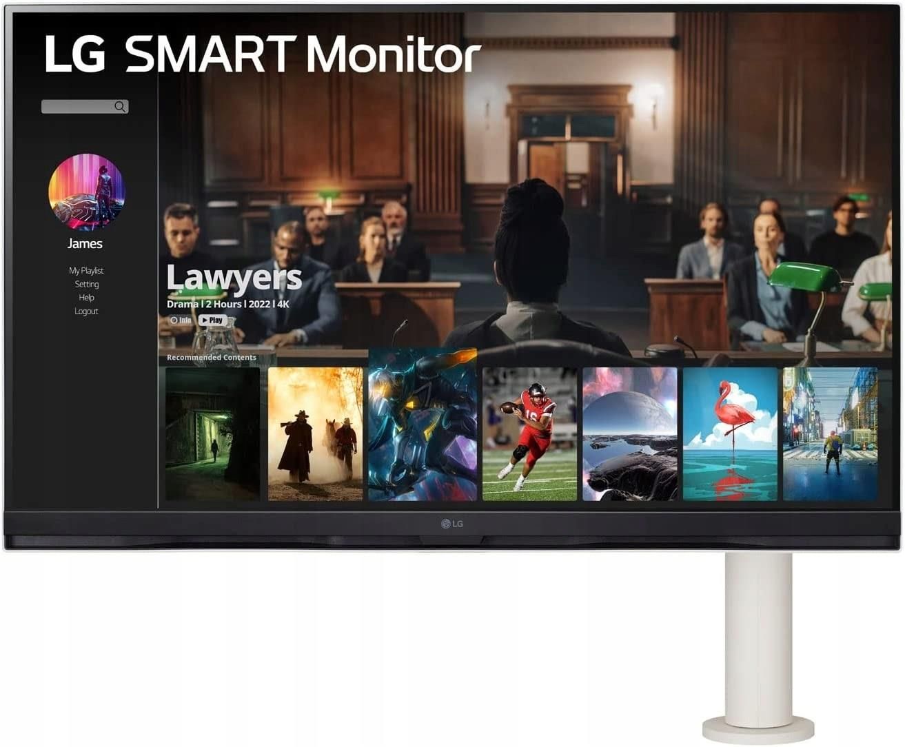 Monitor LG 32SQ780S-W - Opinie i ceny na Ceneo.pl