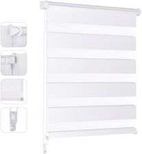 Zdjęcie Roleta dzień/noc biała 65 x 150 cm - Lubliniec