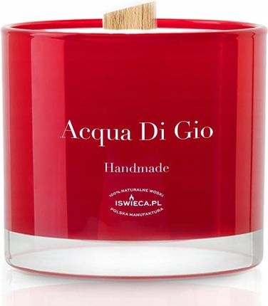 Acqua Di Gio. Duża Świeca Sojowa 310 ml.