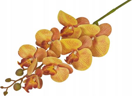 Storczyk Orchidea Gałązka 7 Kwiatów 86cm Gumowy
